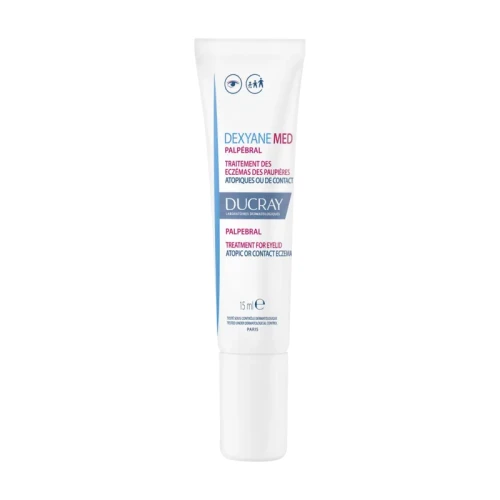 Ducray Dexyane Med Palpebral Krem na powieki, 15 ml - Skuteczne wsparcie przy atopii i podrażnieniach powiek