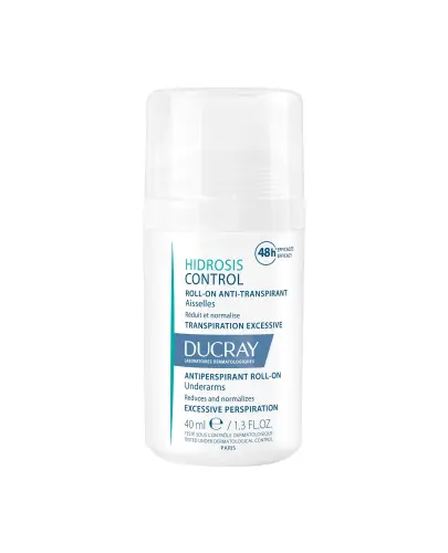 Ducray Hidrosis Antyperspirant w kulce do skóry pod pachami, 40 ml - Redukuje i normalizuje nadmierną potliwość pod pachami
