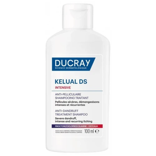 Ducray Kelual DS Intensywny Szampon Przeciwłupieżowy, 100 ml - Na swędzącą skórę głowy