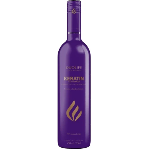 DuoLife Keratin Hair Complex, 750 ml - Naturalne składniki wspierające prawidłową kondycję włosów, paznokci, skóry i kości