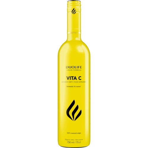 DuoLife Vita C, 750 ml - Z naturalną witaminą C z dzikiej róży, aceroli i Camu-Camu