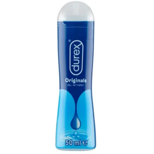 Durex Originals, naturalny żel intymny, 50 ml - Lubrykant nawilżający na bazie wody