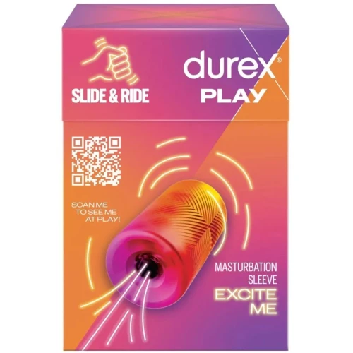Durex Play Masturbator Slide & Ride, 1 sztuka - Gadżet erotyczny dla mężczyzn