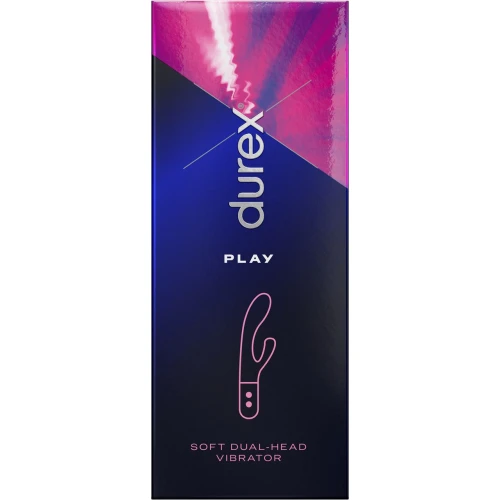 Durex Play Soft Dual-Head Wibrator, 1 sztuka - Wibrator dla kobiet