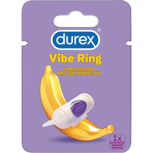 Durex Vibe Ring Nakładka wibracyjna, 1 sztuka - Gadżet erotyczny stymulujący 