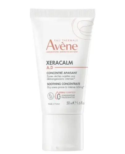 Avene XeraCalm A.D Koncentrat kojący, 50 ml  - Pielęgnacja SOS w przypadku intensywnego, miejscowego swędzenia