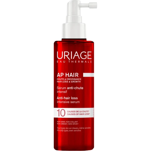 Uriage AP HAIR Intensywne serum przeciw wypadaniu włosów, 100 ml - Wzmacnia cebulki i stymuluje wzrost włosów