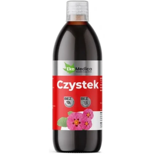 EkaMedica Czystek, 500 ml - Dla uzupełnienia diety w polifenole roślinne