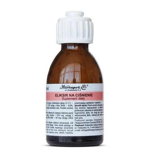 Eliksir Na Ciśnienie, 35 ml - Kompozycja składników wspierających prawidłowe ciśnienie krwi