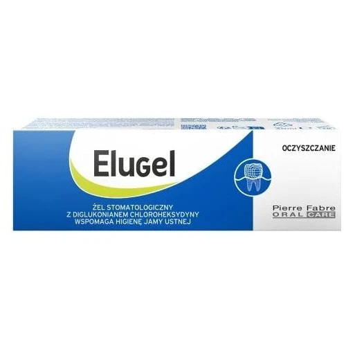 Elugel żel stomatologiczny, 40 ml - Do ochrony dziąseł i regeneracji jamy ustnej
