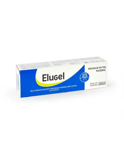 Elugel żel stomatologiczny, 40 ml - Preparat z chlorheksydyną do higieny jamy ustnej