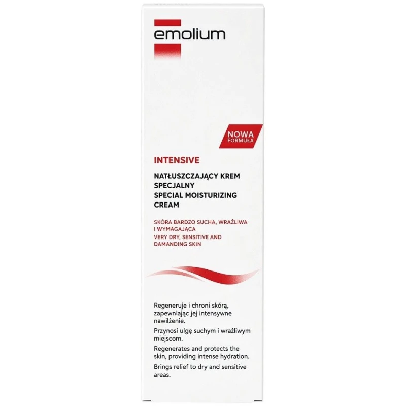 Emolium Intensive Natłuszczający krem specjalny, 70 ml - Do skóry suchej, wrażliwej i wymagającej