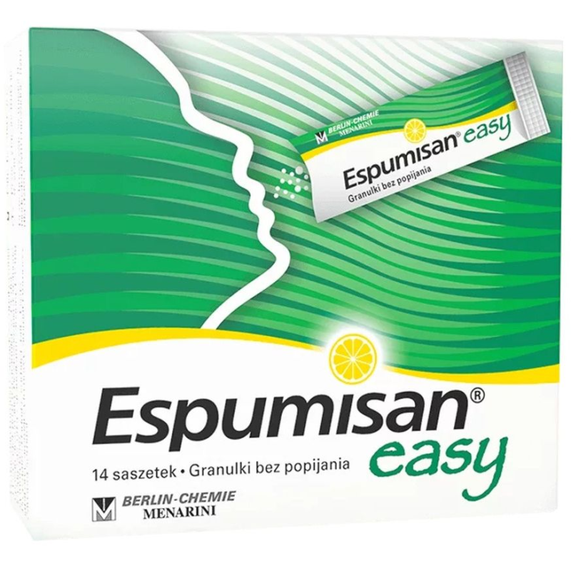Espumisan  Easy, 14 saszetek - Granulki bez popijania z symetikonem 
