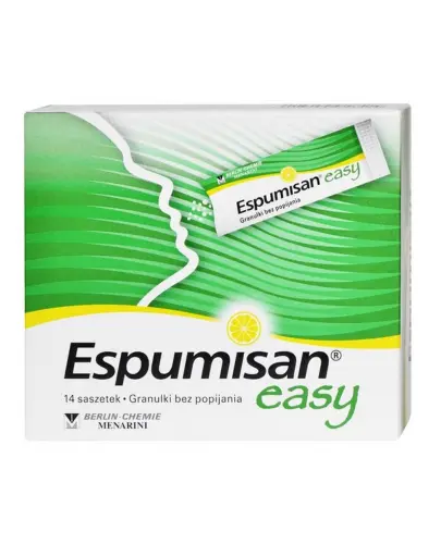 Espumisan  Easy, 14 saszetek - Granulki bez popijania z symetikonem 