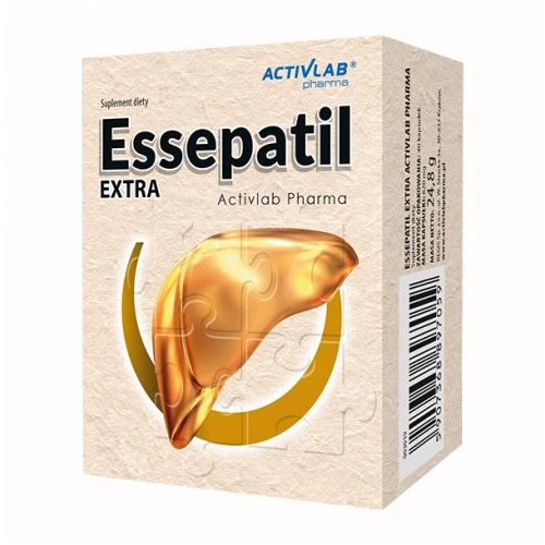 Essepatil Extra Softgel, 50 kapsułek - Fosfolipidy sojowe w miękkich kapsułkach