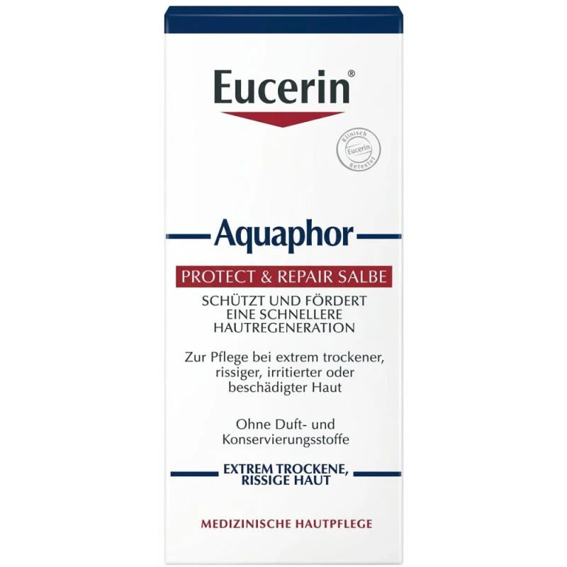 Eucerin Aquaphor Maść regenerująca, 45 ml - Ochrona i regeneracja bardzo suchej skóry