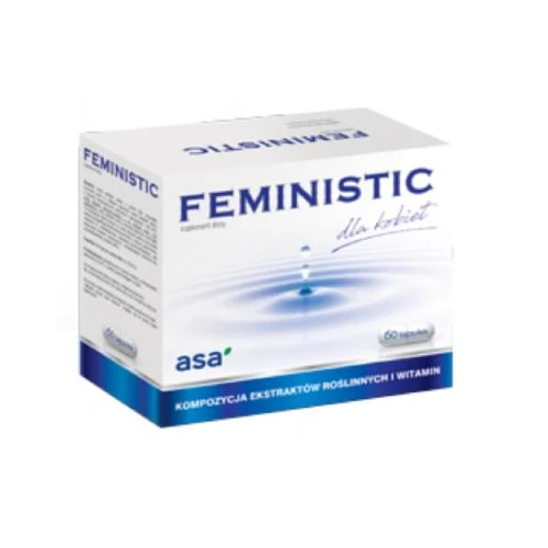 Feministic, 60 kapsułek - Dla kobiet z problemem nietrzymania moczu