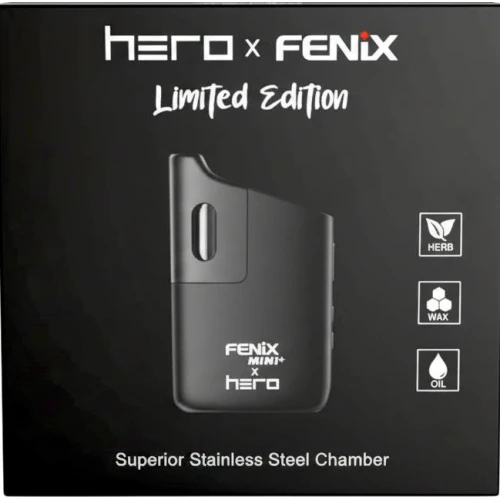 Hero Fenix Mini+ Waporyzator do suszu,  1 sztuka - Kompaktowy z szybkim ładowaniem USB-C