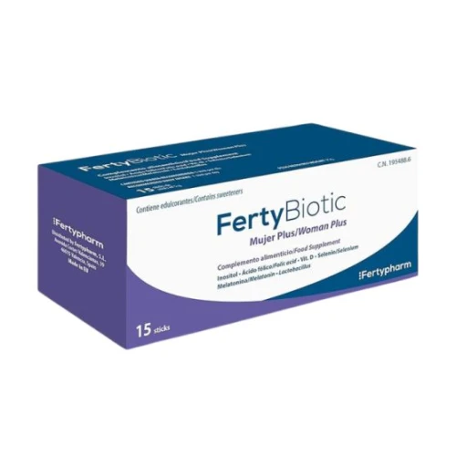FertyBiotic Woman Plus, 15 saszetek - Probiotyki dla kobiet planujących ciążę