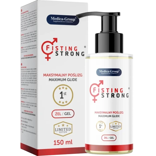 Fisting Strong Maksymalny poślizg, analny żel rozluźniający, 150 ml - Minimalizuje tarcie, eliminuje uczucie suchości 