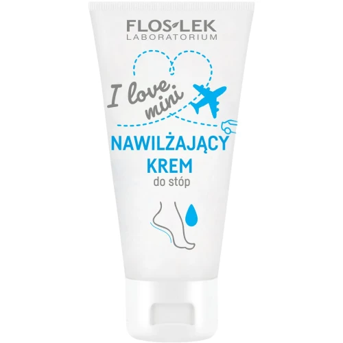 Floslek I love mini Nawilżający krem do stóp, 30 ml - Z mocznikiem 15%