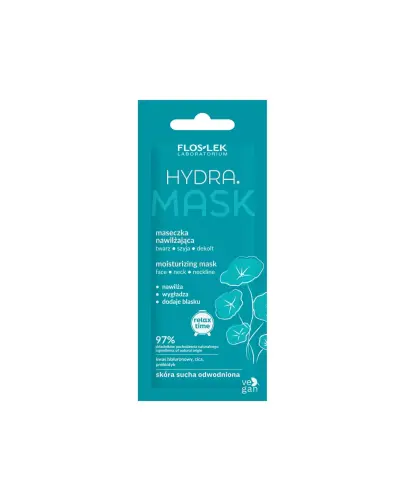 Floslek Hydra maseczka nawilżająca, 6 ml - Maseczka do skóry suchej i odwodnionej