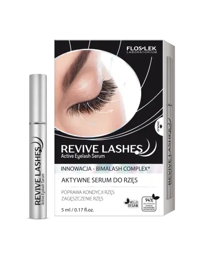 Floslek Revive Lashes aktywne serum do rzęs, 5 ml - Kuracja stymulująca wzrost rzęs