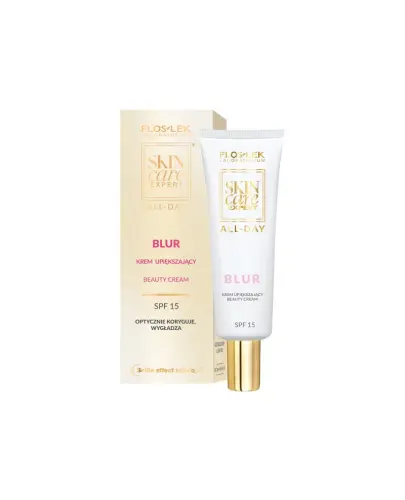 Floslek  Skin Care Expert All-Day Blur krem upiększający SPF 15, 50 ml - Optycznie koryguje, wygładza