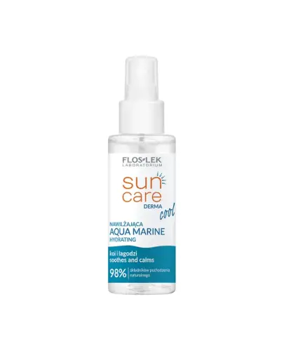 Floslek Sun Care Derma Cool Aqua Marine nawilżająca mgiełka, 95 ml - Daje wrażenie chłodu i niweluje odczucie suchości