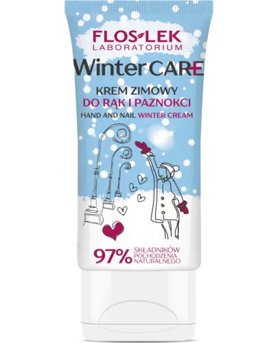 Floslek  Winter Care, zimowy krem do rąk i paznokci, 50 ml - Zabezpiecza skórę oraz zapewnia jej odpowiednie odżywienie i nawilżenie