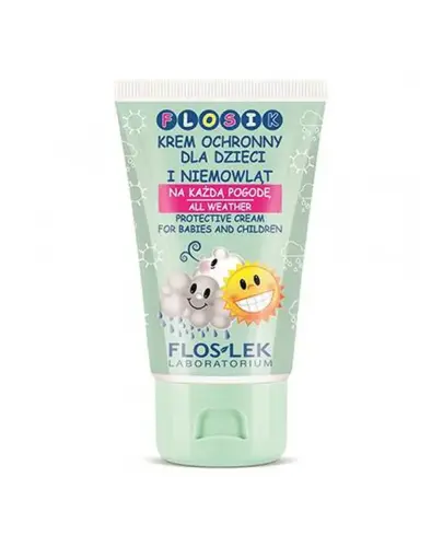 Floslek Flosik krem ochronny dla dzieci i niemowląt, 50 ml - Na każdą pogodę