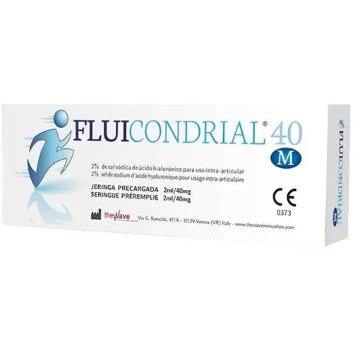 Fluicondrial M 40 mg/2 ml ampułko-strzykawka, 1 sztuka - 2% kwas hialuronowy do podania dostawowego