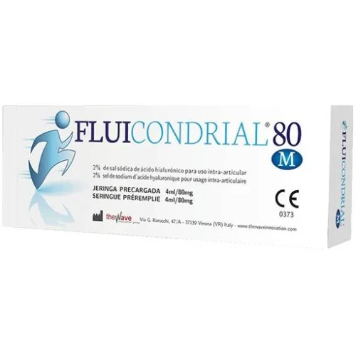 Fluicondrial M 80 mg/4 ml ampułko-strzykawka, 1 sztuka - Kwas hialuronowy na stawy, regeneracja chrząstki stawowej