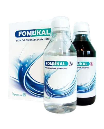 Fomukal płyn do płukania jamy ustnej, 900 ml - W przypadku niedostatecznego wydzielania śliny