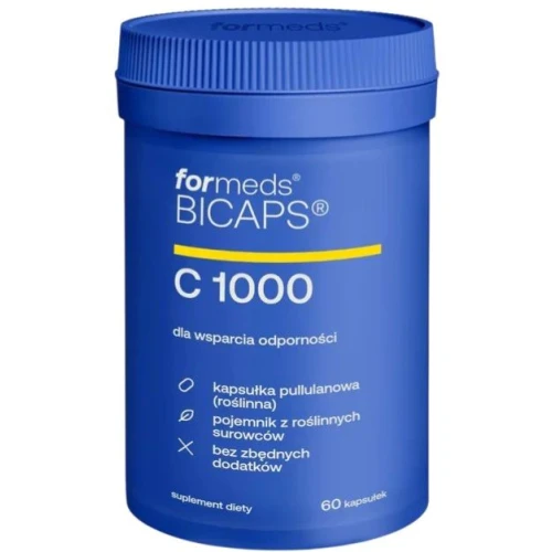 Formeds Bicaps C 1000, 60 kapsułek - Wysoka dawka witaminy C w 1 kapsułce