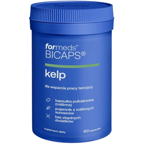 Formeds BICAPS Kelp, 60 kapsułek - Ekstrakt z morszczynu pęcherzykowatego w kapsułkach