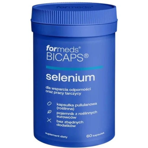 Formeds BICAPS Selenium, 60 kapsułek - Selen suplement