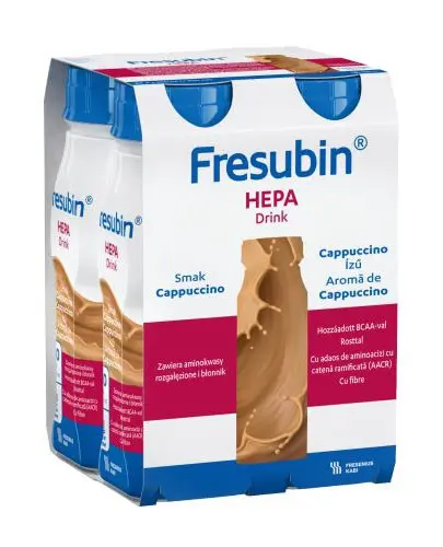 Fresubin Hepa Drink cappuccino, 4 x 200 ml
