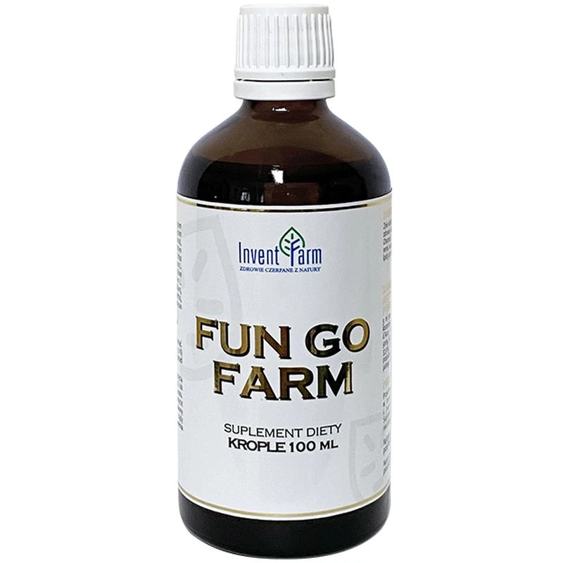 Fun Go Farm, krople 100 ml - Ekstrakt z 10 ziół i propolisu