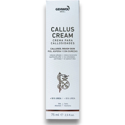 Gehwol Med  Callus, krem do zrogowaciałej skóry, 75 ml - Regeneruje skórę, przywraca miękkość i elastyczność
