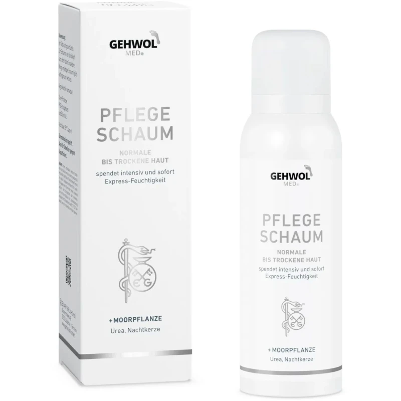Gehwol Med Pianka pielęgnacyjna, 125 ml - Nawilżająca pielęgnacja suchej skóry stóp