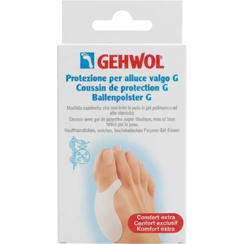 Gehwol Ballenpolster G poduszka przeciwuciskowa na halluks, 1 sztuka - Łagodzi ból spowodowany haluksami