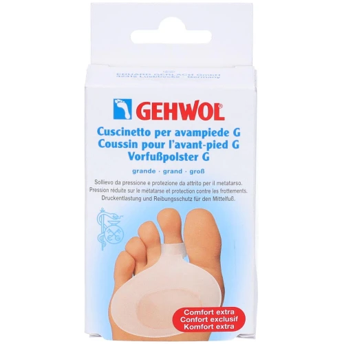 Gehwol Poduszka przeciwuciskowa do przedstopia duża, 1 sztuka - Chroni przedstopie przed otarciami