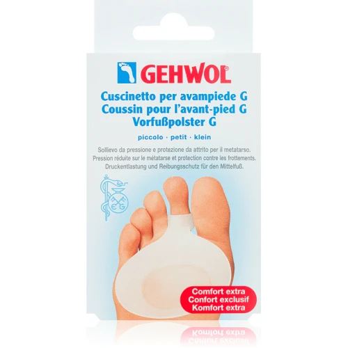 Gehwol Poduszka przeciwuciskowa do przedstopia mała, 1 sztuka - Chroni i pielęgnuje stopy skłonne do otarć