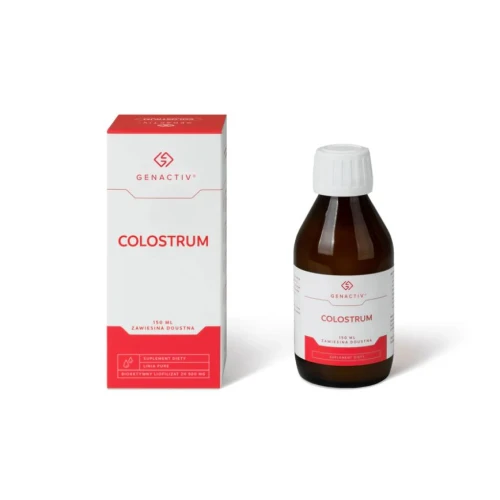 Genactiv Colostrum zawiesina, 150 ml - Colostrum dla dorosłych i dzieci