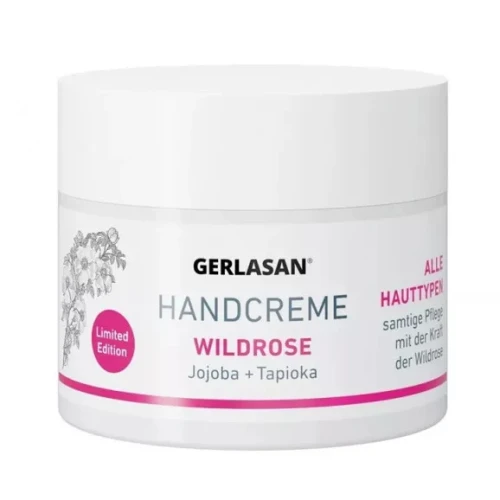 Gerlasan Dzika Róża Krem do rąk, 50 ml - Odżywcza pielęgnacja skóry dłoni z ekstraktem z dzikiej róży