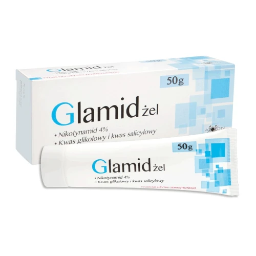 Glamid Żel na trądzik, 50 g - Pielęgnacja skóry z niedoskonałościami