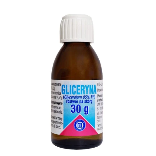 Gliceryna Hasco 86% Roztwór na skórę, 30 g - Do stosowania miejscowego