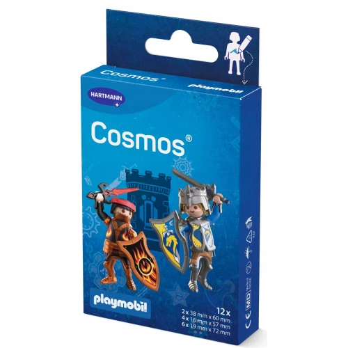 Cosmos Playmobil Plastry, 12 sztuk - Plastry opatrunkowe dla dzieci