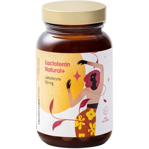 Health Labs Care Lactoferrin Natural+, 30 kapsułek - Wsparcie naturalnych mechanizmów odpornościowych